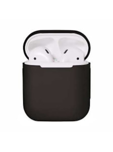کاور محافظ سیلیکونی به همراه یک بند نگهدارنده مناسب برای کیس Apple AirPods
