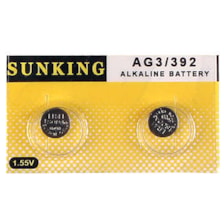 باتری ساعت سانکینگ مدل AG3 LR41 392 بسته 2 عددی