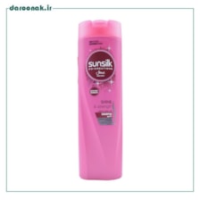 شامپو موهای معمولی سان سیلک 350 میلی لیتر                            Sunsilk Shine & Strength Shampoo 350 ml