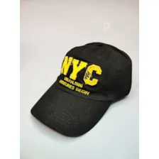 کلاه جین NYC مشکی قابل تنطیم کد 4283